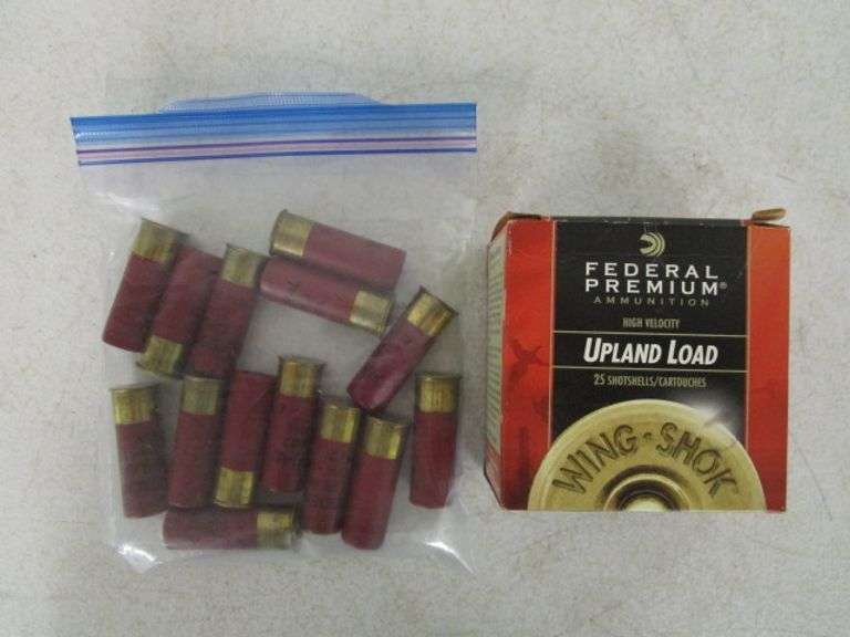 26 - Rounds of Federal Upland 12 Ga. 2.75" Shotgun Shells