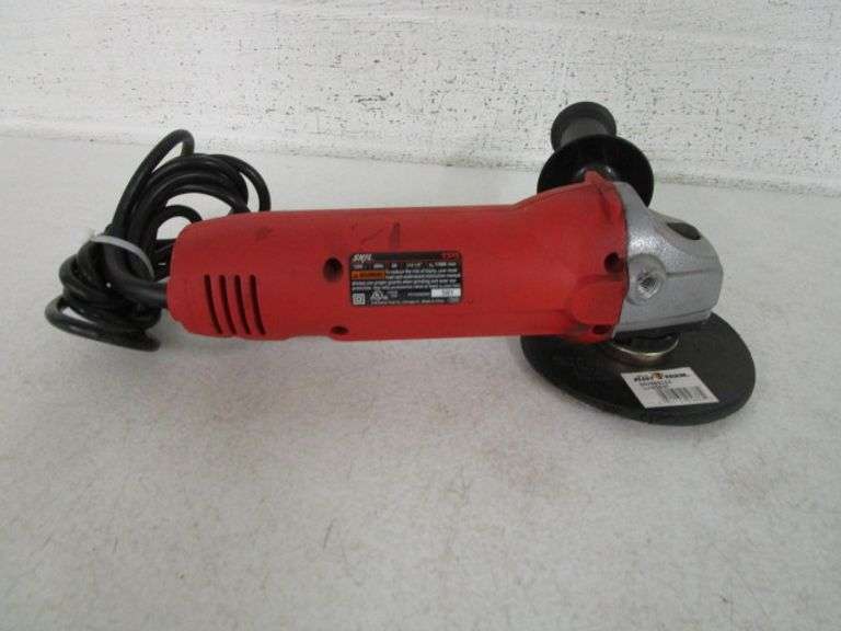 Skil 6 Amp 4.5" Angle Grinder - No Wrench