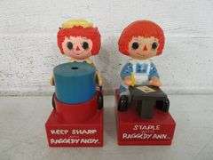 7 - Raggedy Ann/Andy Figurines
