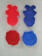 Raggedy Ann/Andy Bowls, Cups, Plate, Cookie Cutters
