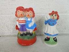7 - Raggedy Ann/Andy Figurines