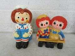 7 - Raggedy Ann/Andy Figurines