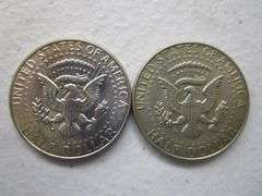 15 - 1968-D Kennedy Silver Half Dollars