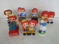 7 - Raggedy Ann/Andy Figurines