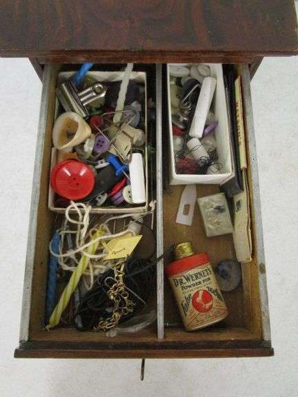 Pine 3 Drawer Sewing Box