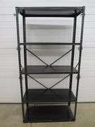 Black Steel Storage Shelf
