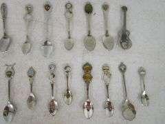 57 - City Souvenir Spoons