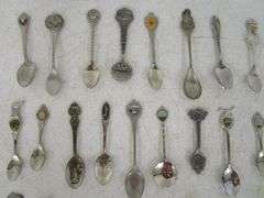 57 - City Souvenir Spoons