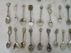 57 - City Souvenir Spoons