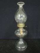 Pattern Glass Kerosene Lamp