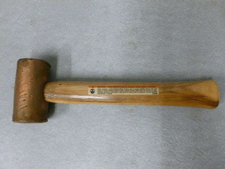 Nice Copper Machinists Hammer - 2.5 Lbs.