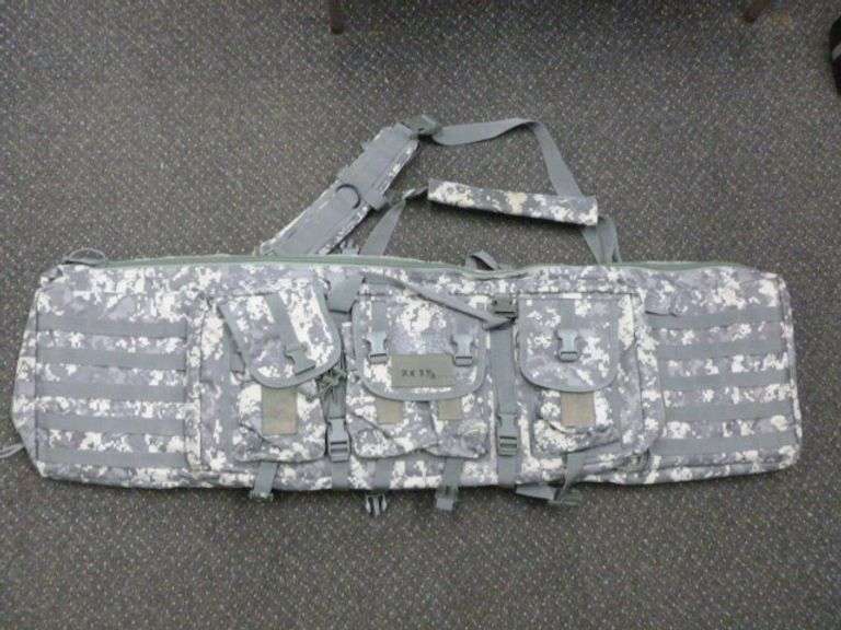 Nice Voodoo Tactical - Double AR-15 Style Padded Backpack Style Gun ...