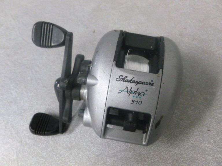 Moulinet Casting Shakespeare Alpha – Rapport 7.1:1 Ou 8.0:1 – Pour Pêche Eau Douce Et Mer – Neuf