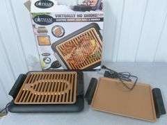 Gotham Steel - Electric Smoke-Less Grill & Griddle