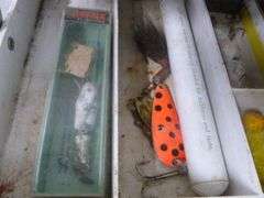 Large Tackle Box / With Baits / Tackle