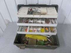 Large Tackle Box / With Baits / Tackle
