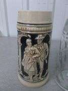 Group Of (3) Collectible Beer Steins / Oktoberfest Mug