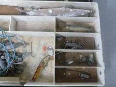 Large Tackle Box / With Baits / Tackle