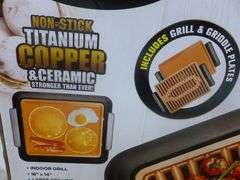 Gotham Steel - Electric Smoke-Less Grill & Griddle
