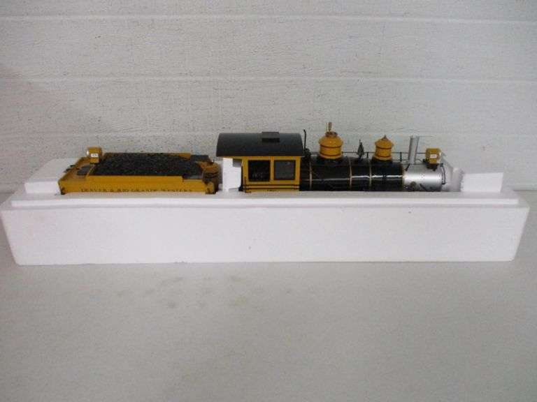 G Bachmann Big Haulers Denver & Rio Grande Western 178 Narrow Gauge 4-6-0 Steam Locomotive 148 w/Ten