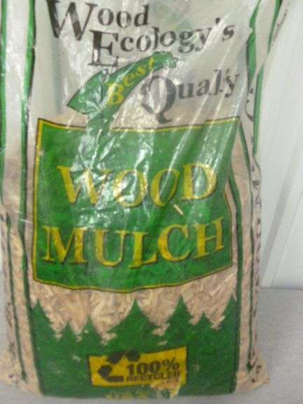 New 2 Cu. Ft. Bag Of Wood Mulch