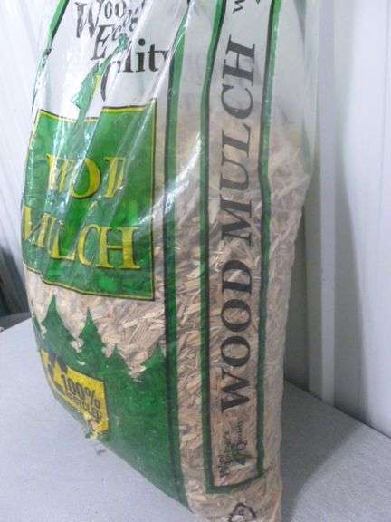 New 2 Cu. Ft. Bag Of Wood Mulch
