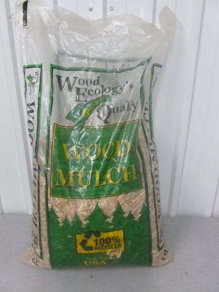 New 2 Cu. Ft. Bag Of Wood Mulch