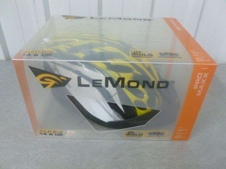 New LeMond Pro Maxx Adult Bike Helmet