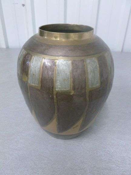 Nice Solid Brass Vase