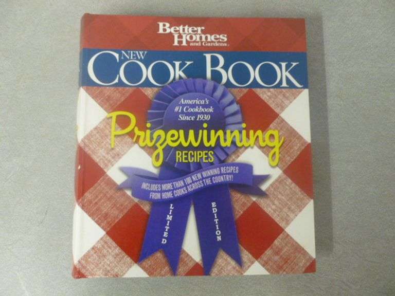 Collector Cookbook - Better Homes & Garden Prize Winning Recipes Binder Book