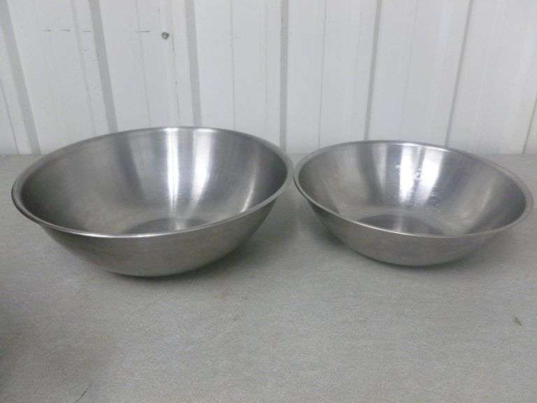 (2) Piece Stainless Steel Serving Bowl Set - Korea