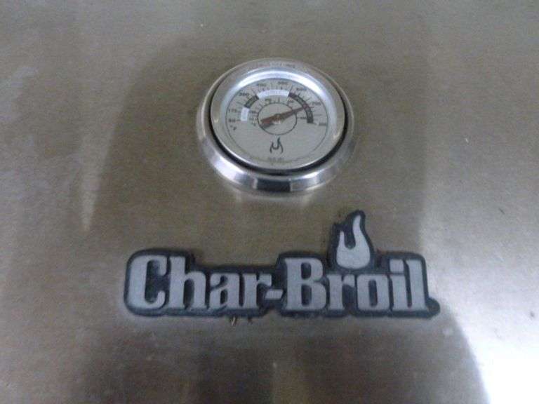 Large Char-Broil Three Burner Propane Grill With Side Burner