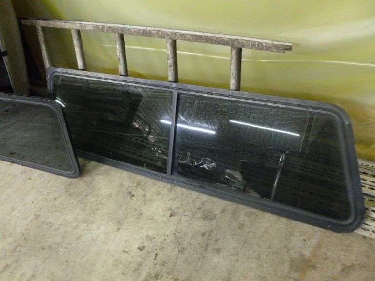 (2) Truck Topper Tinted Side Windows