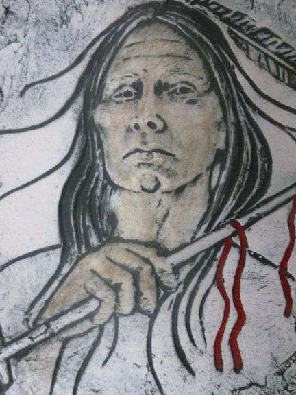 Stan - Native American Themed Stone Plate