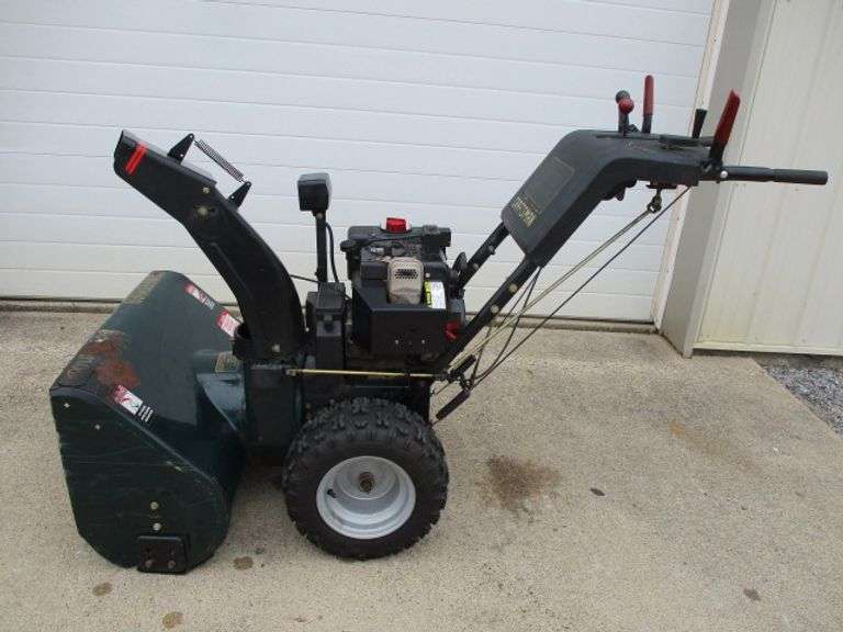 Craftsman 11 HP 30" Snowblower w/Electric Start - Oberman Auctions