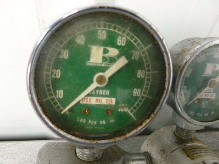 Puritan Stainless Steel Oxygen Tank Regulator