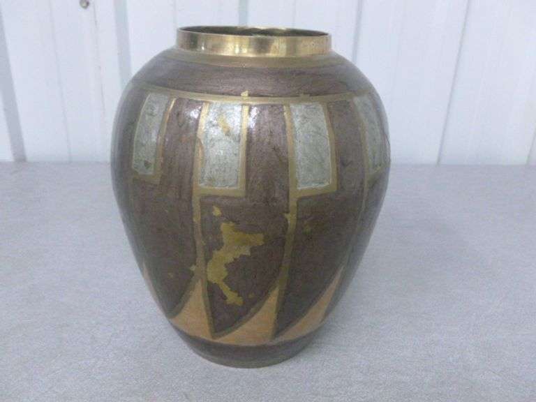 Nice Solid Brass Vase