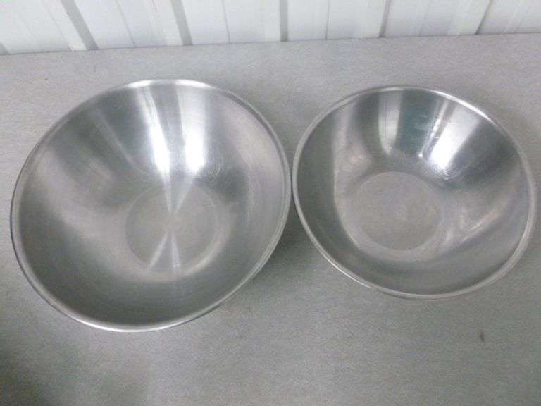 (2) Piece Stainless Steel Serving Bowl Set - Korea