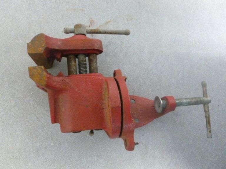 Heavy Duty Workbench Clamp On Vise - 3" Jaws - 9" L