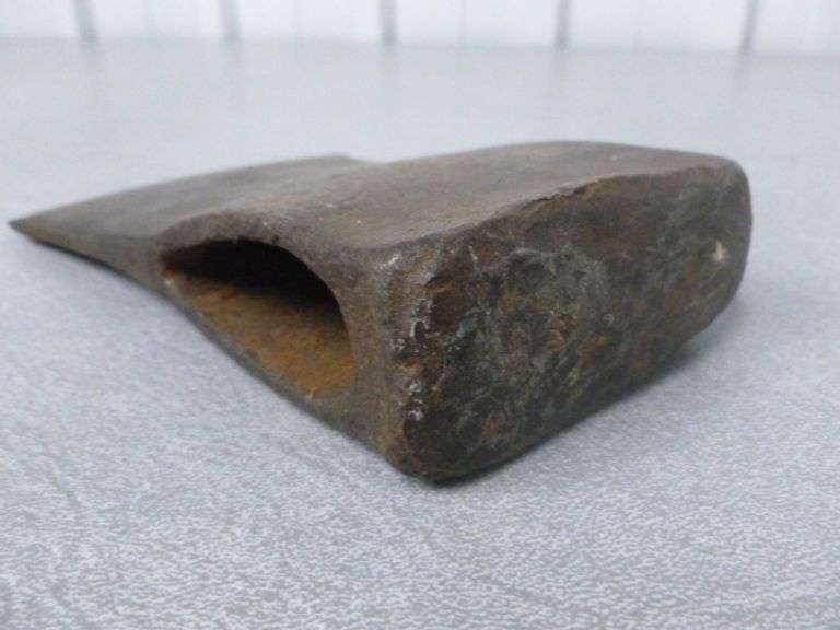 Large Vintage Ax Head - 7" L