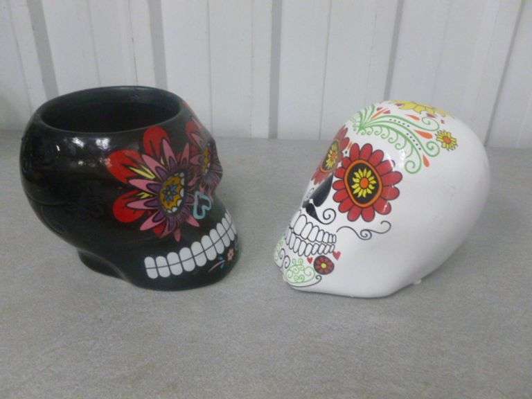 Ceramic Skull Decorations