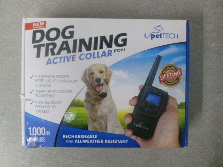 Pet Tech Dog Training Active Collar No. PTOY 1