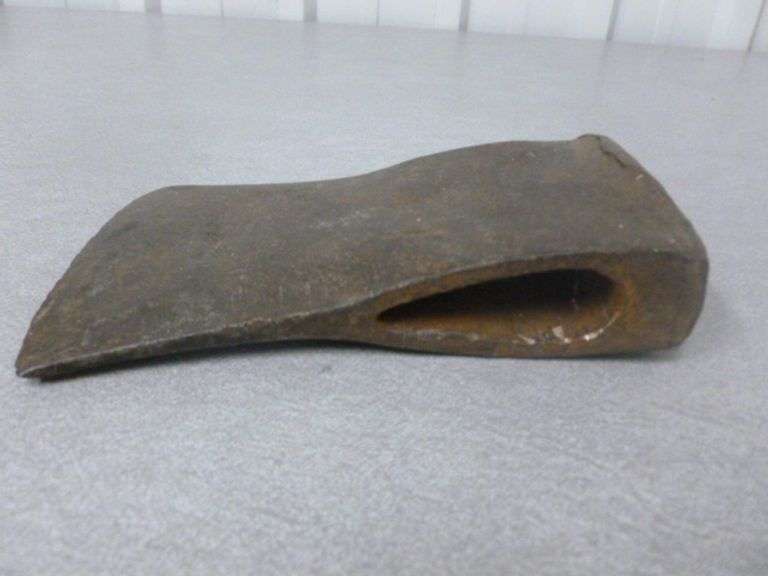 Large Vintage Ax Head - 7" L
