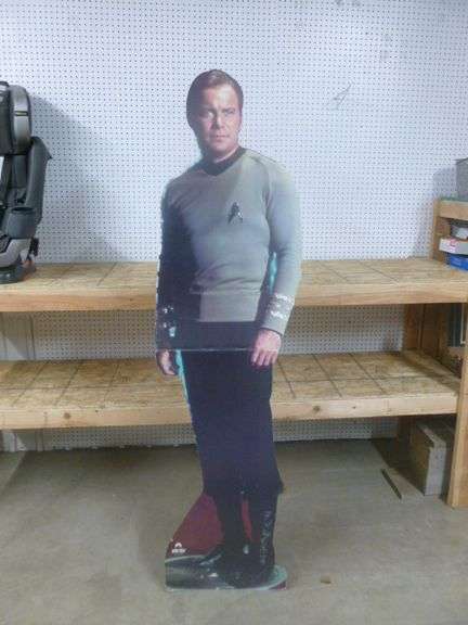 Large Collectible 1992 Paramount - Star Trak Movie Theater Life Size Standup - 71" H