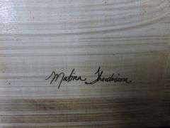 (2) Matina Theadesion Framed Pictures