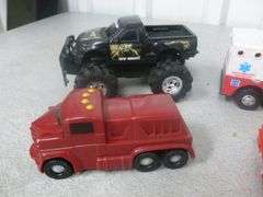 Large Group Of Toys / Emergency Vehicles