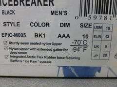 New - Baffin Polar Ice Breaker Men's -94 Below Rated Winter Boots