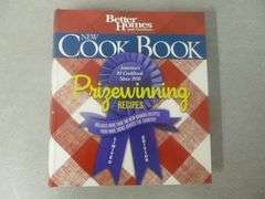 Collector Cookbook - Better Homes & Garden Prize Winning Recipes Binder Book