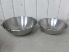 (2) Piece Stainless Steel Serving Bowl Set - Korea