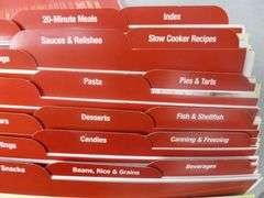 Collector Cookbook - Better Homes & Garden Prize Winning Recipes Binder Book